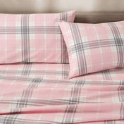Print Flannel Sheet Set