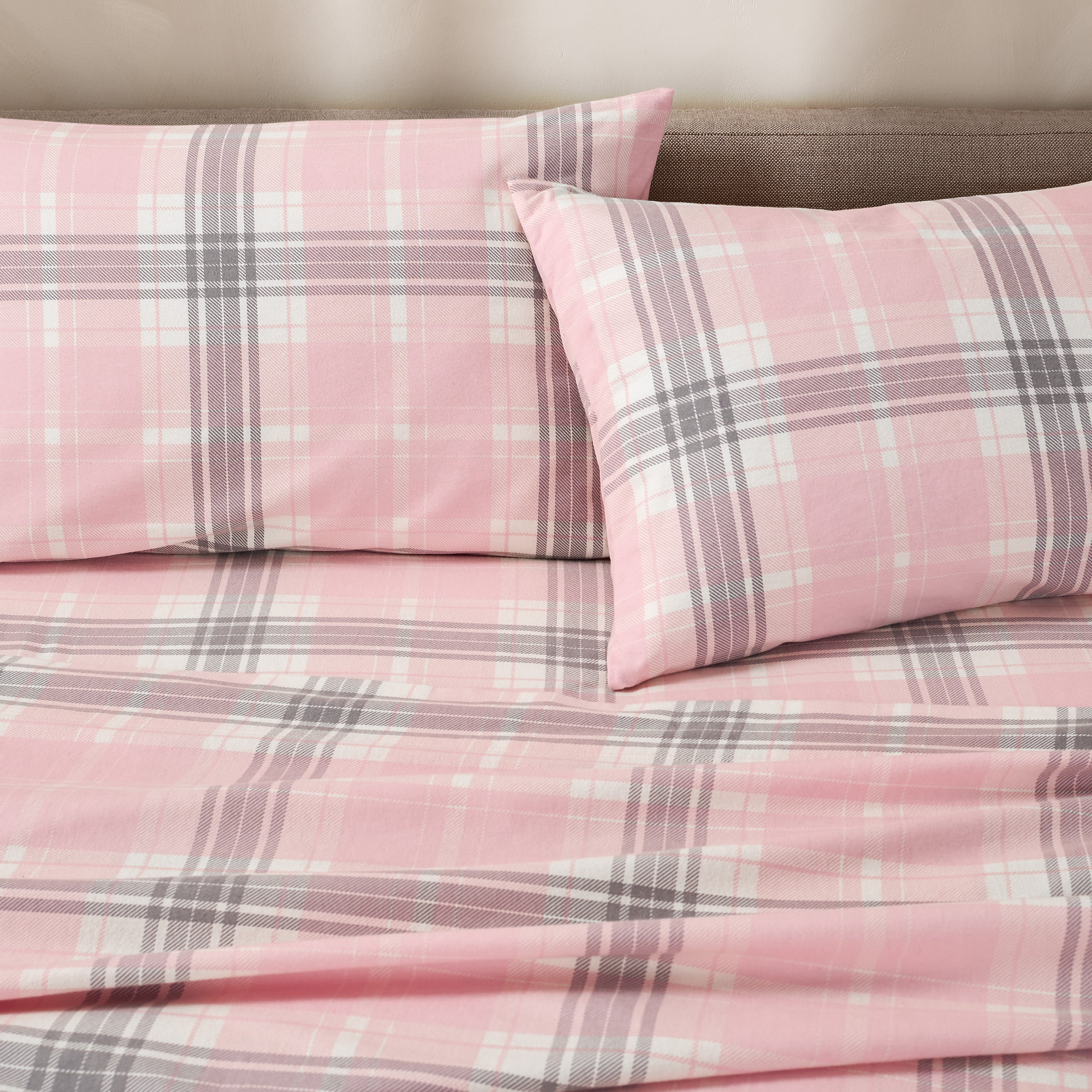 Print Flannel Sheet Set