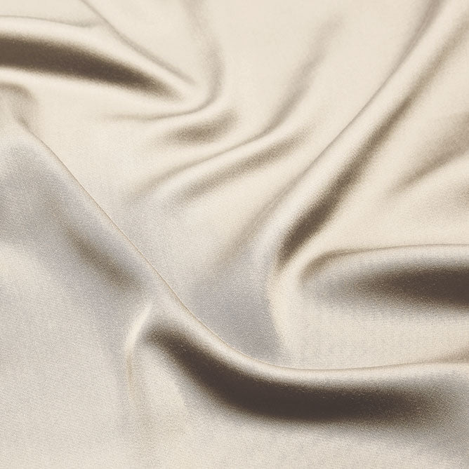 Closeup of Bamboo Cream Fabric