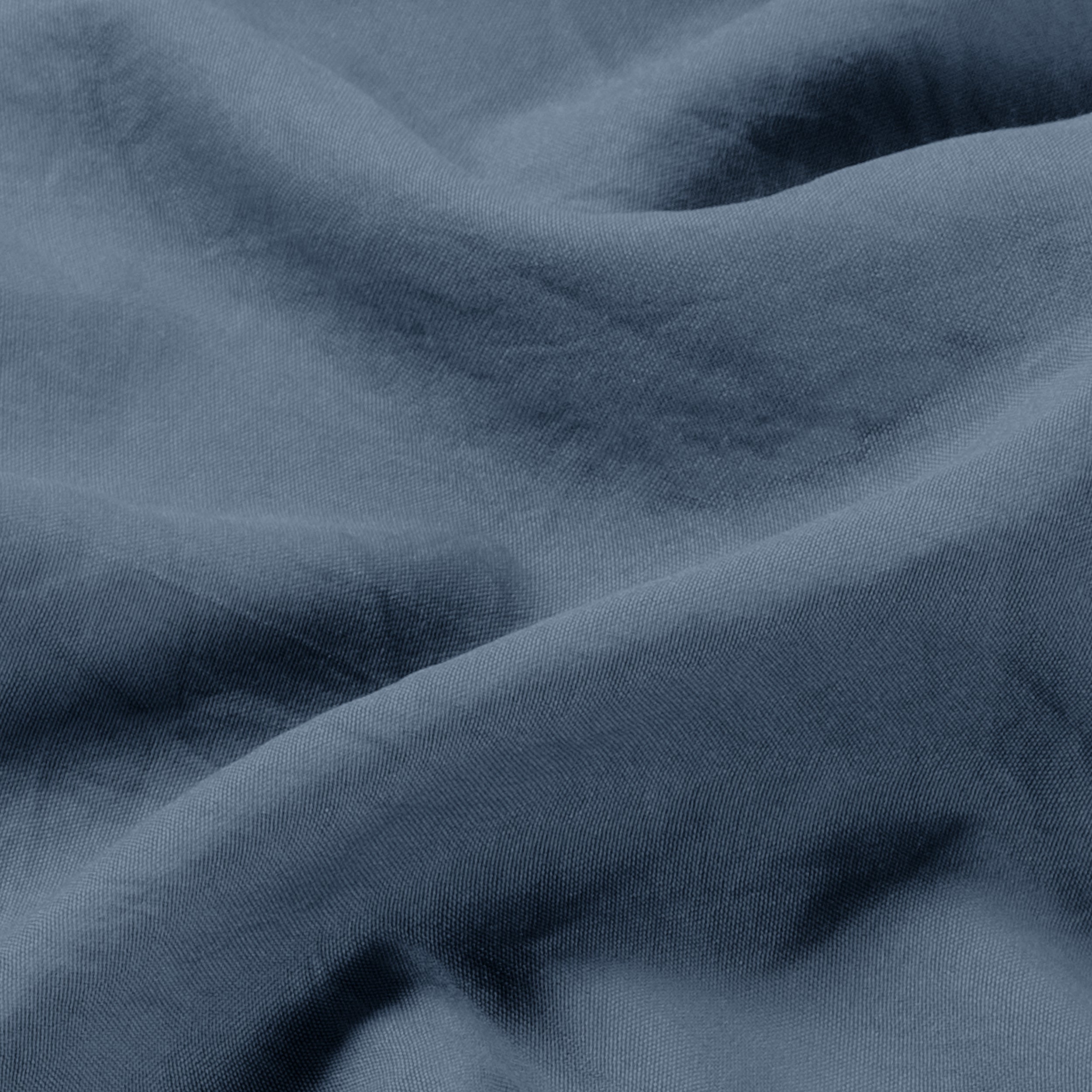 Close-up of the washed sheet set fabric