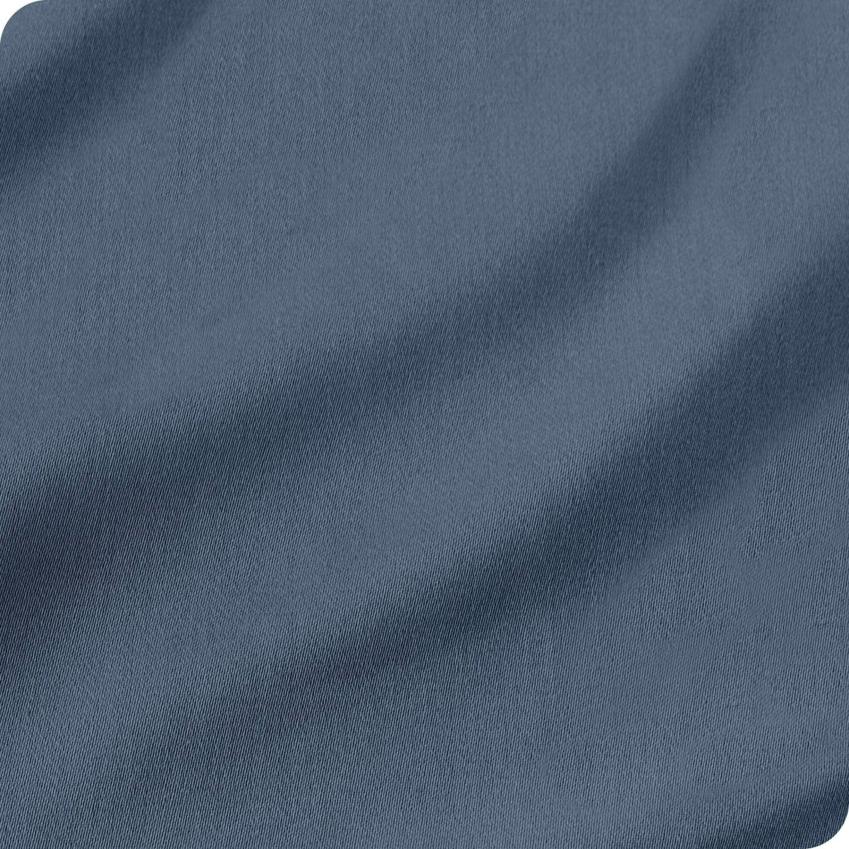 Close up of the sateen sheet set fabric