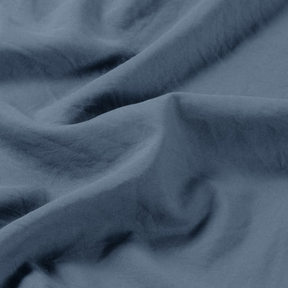 Close-up of washed fabric with folds