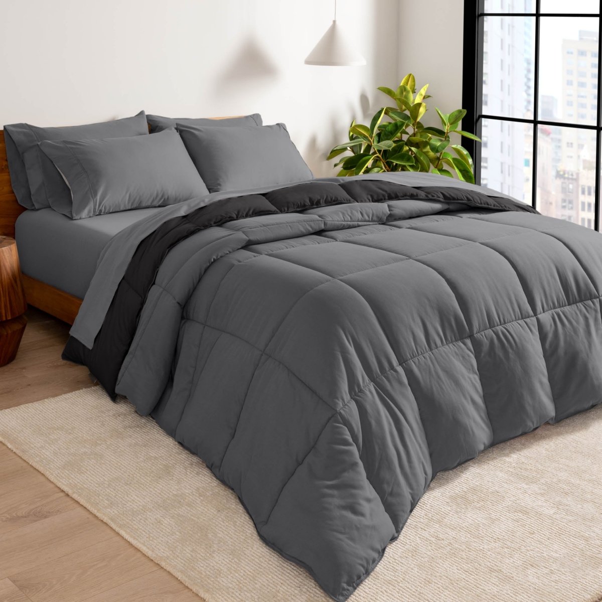 Ultra Soft Reversible Bed In A Bag - Bare Home - Bedding Bundle