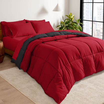 Ultra Soft Reversible Bed In A Bag - Bare Home - Bedding Bundle
