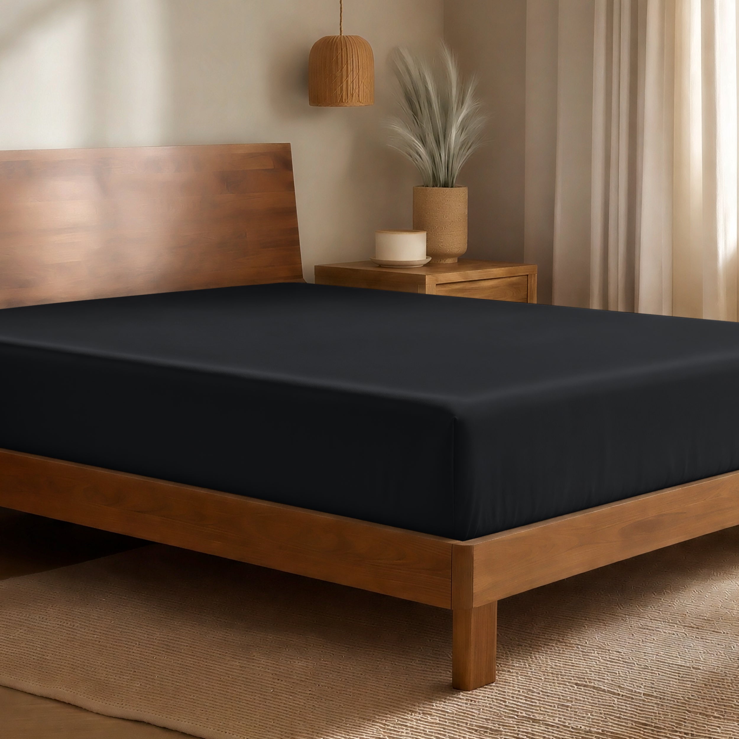 Rayon From Bamboo Fitted Sheet - Bare Home