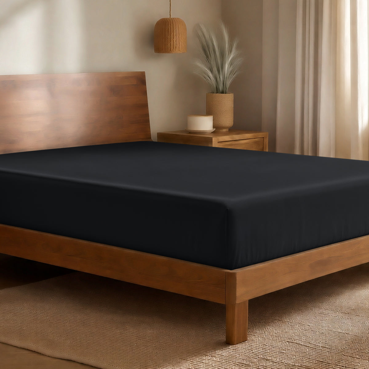 Rayon From Bamboo Fitted Sheet - Bare Home