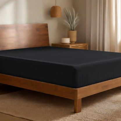 Rayon From Bamboo Fitted Sheet - Bare Home