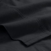 Close-up of the top of a flannel sheet