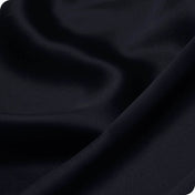 Close up of a silk pillowcase