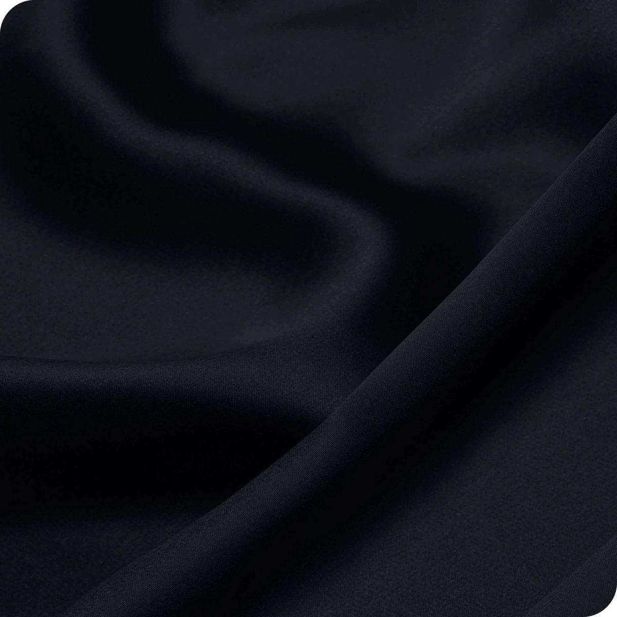 Close up of a silk pillowcase