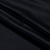 Close-up of pillowcase with zipper closure
