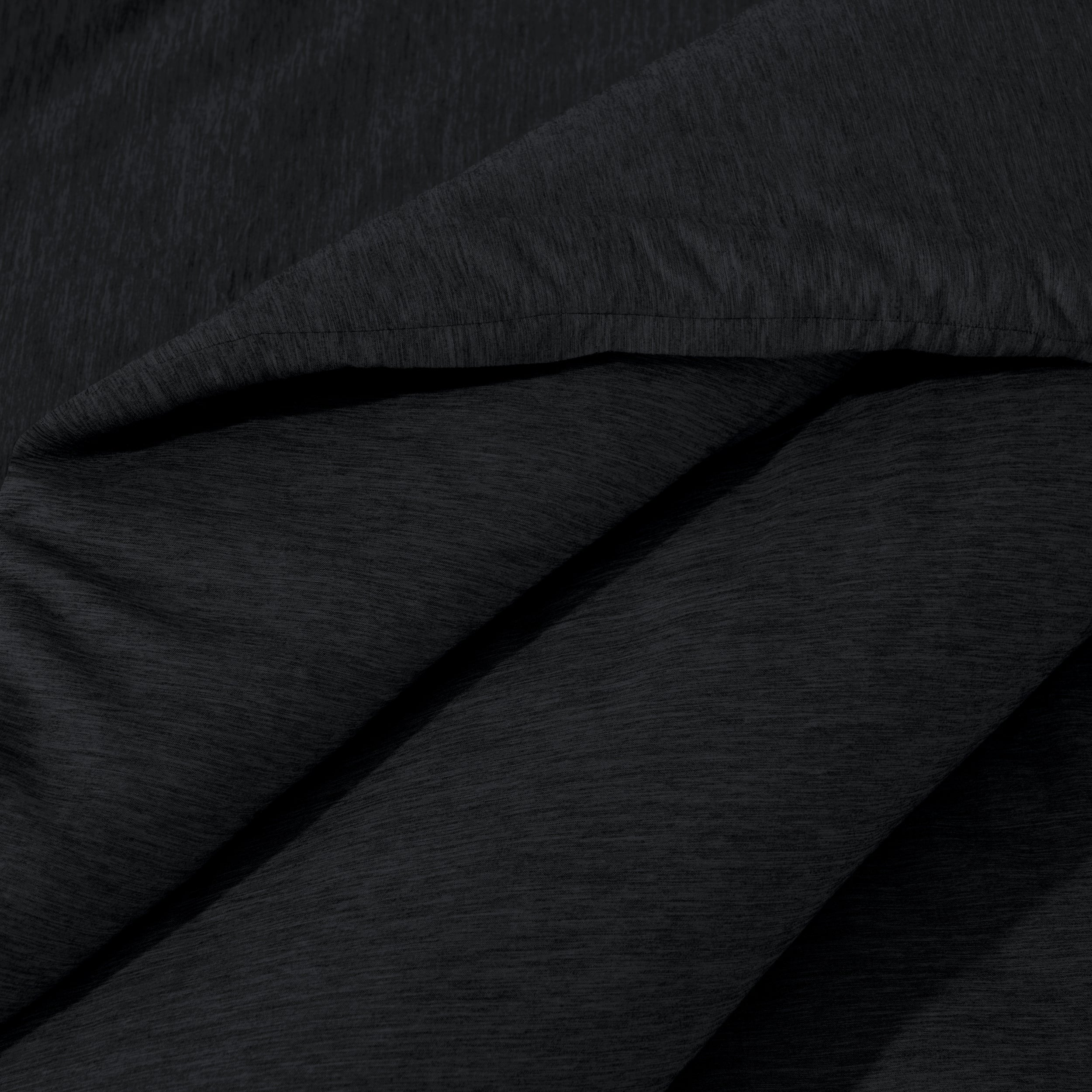 Close-up of comforter on a bed