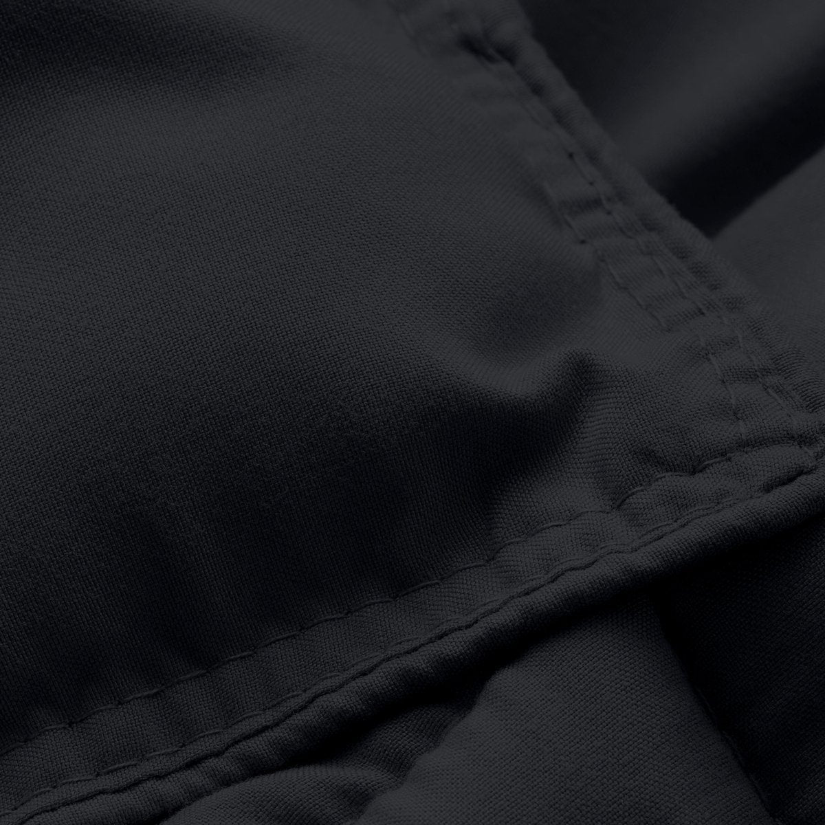 Close-up of a microfiber duvet insert