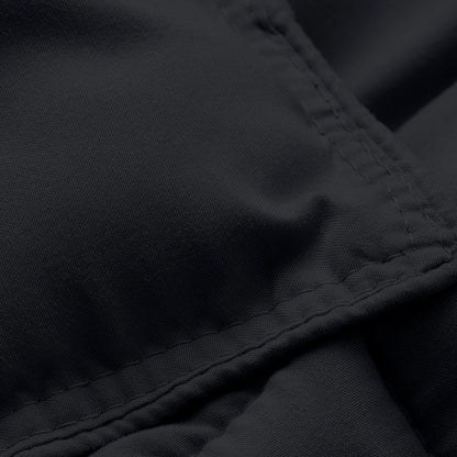Close-up of a microfiber duvet insert