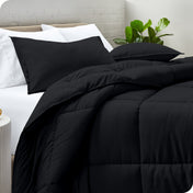 Down Alternative Box Stitch Comforter Set