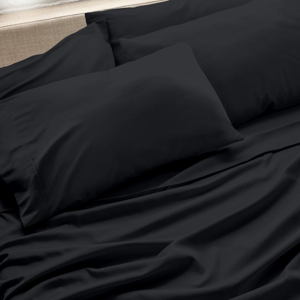 Ultra Soft Open End Pillowcase - 4 Pack - Bare Home - Pillowcases