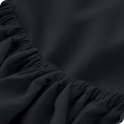 Close-up of a fitted sheet