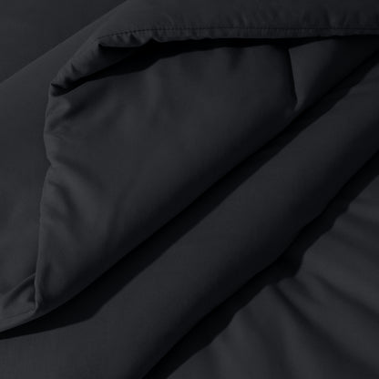 Close-up of comforter on a bed