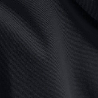 Close-up of organic cotton jersey fabric with subtle texture