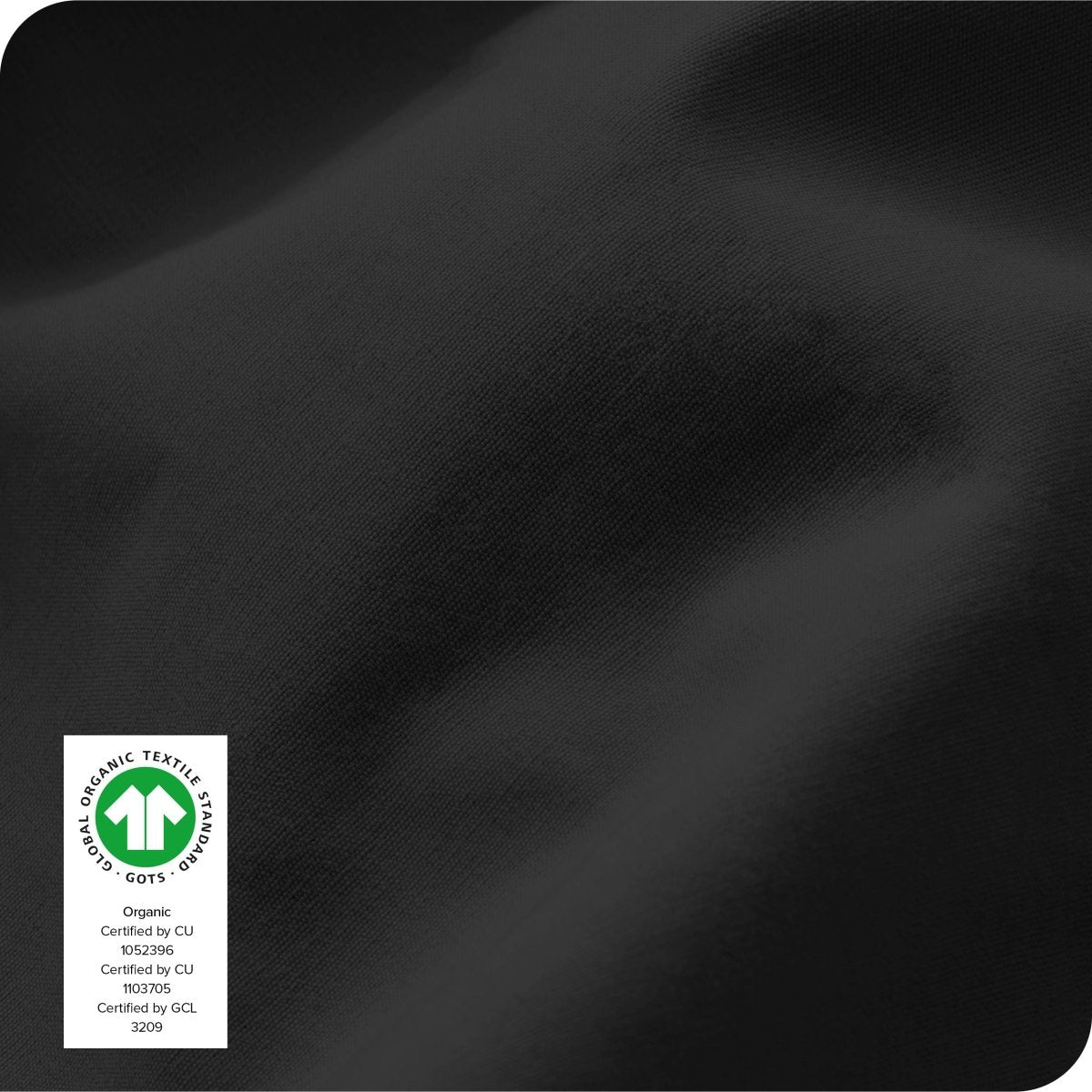 Close up of the percale sheet fabric