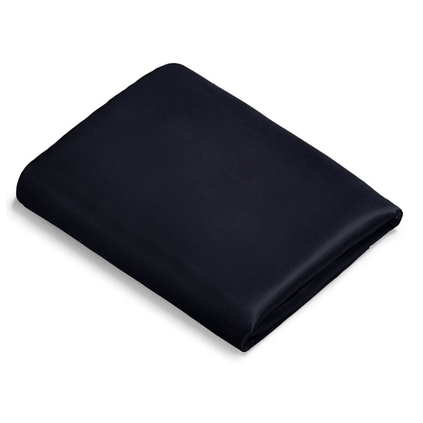 A satin body pillowcase folded neatly