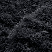 Close-up of a shaggy duvet cover