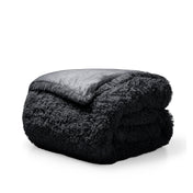 Shaggy duvet folded