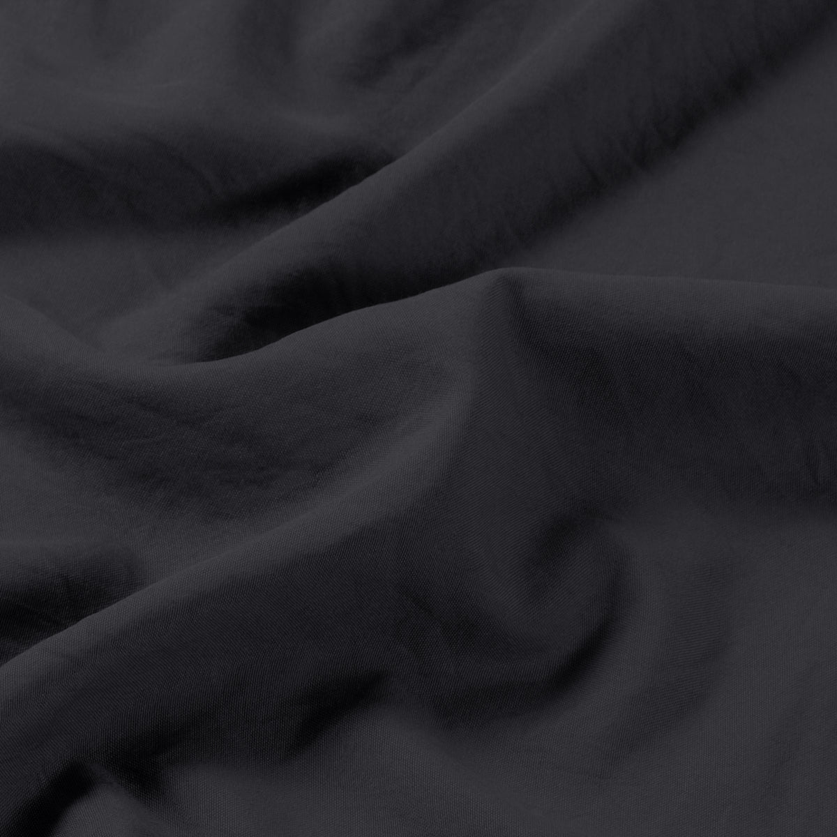 Close-up of washed fabric with folds