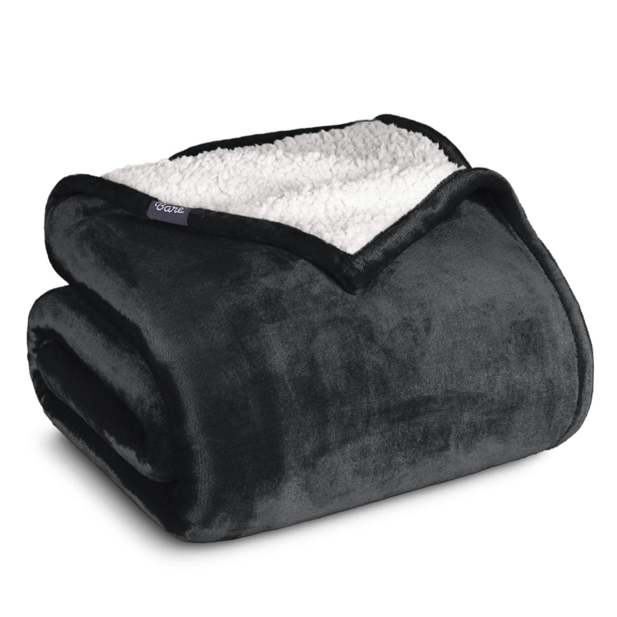 Sherpa blanket folded