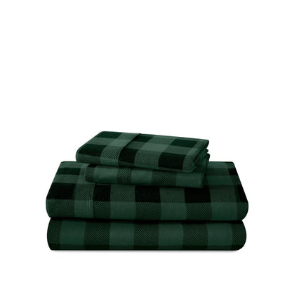 Cotton Flannel Sheet Set - Prints - Bare Home