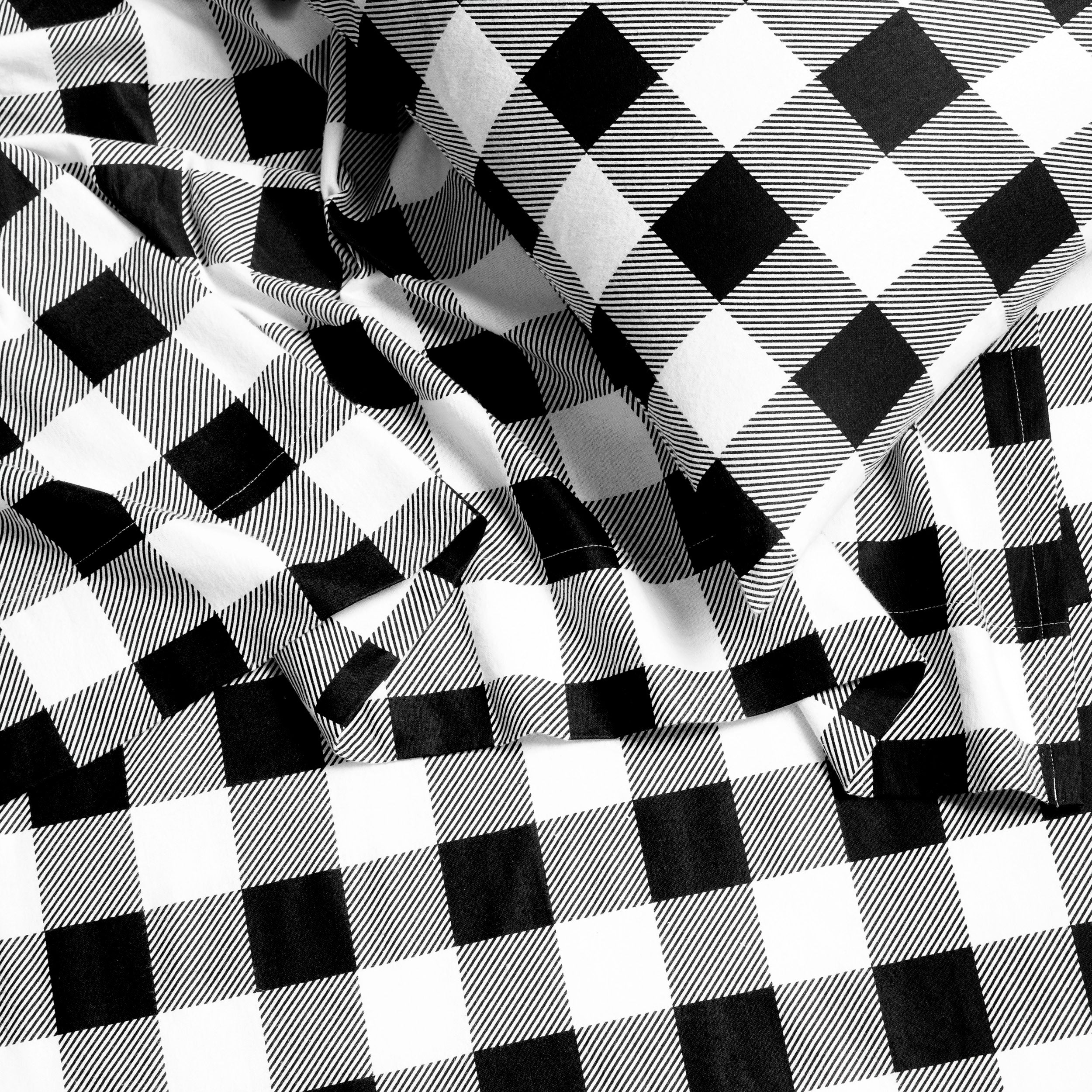 Print Flannel Sheet Set