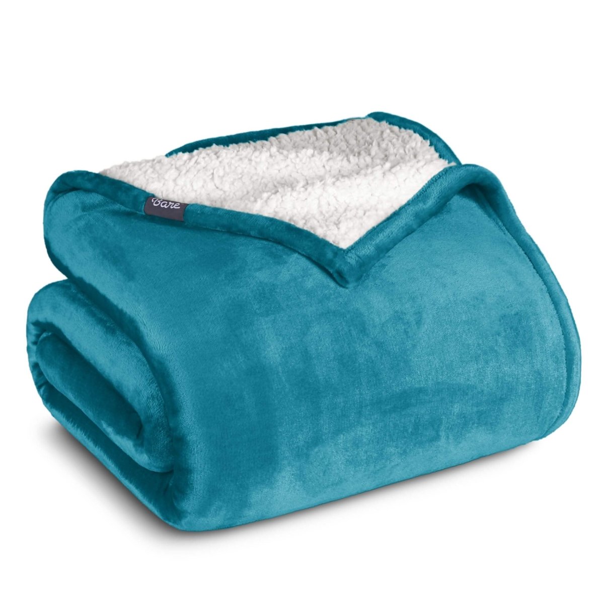 Sherpa blanket folded