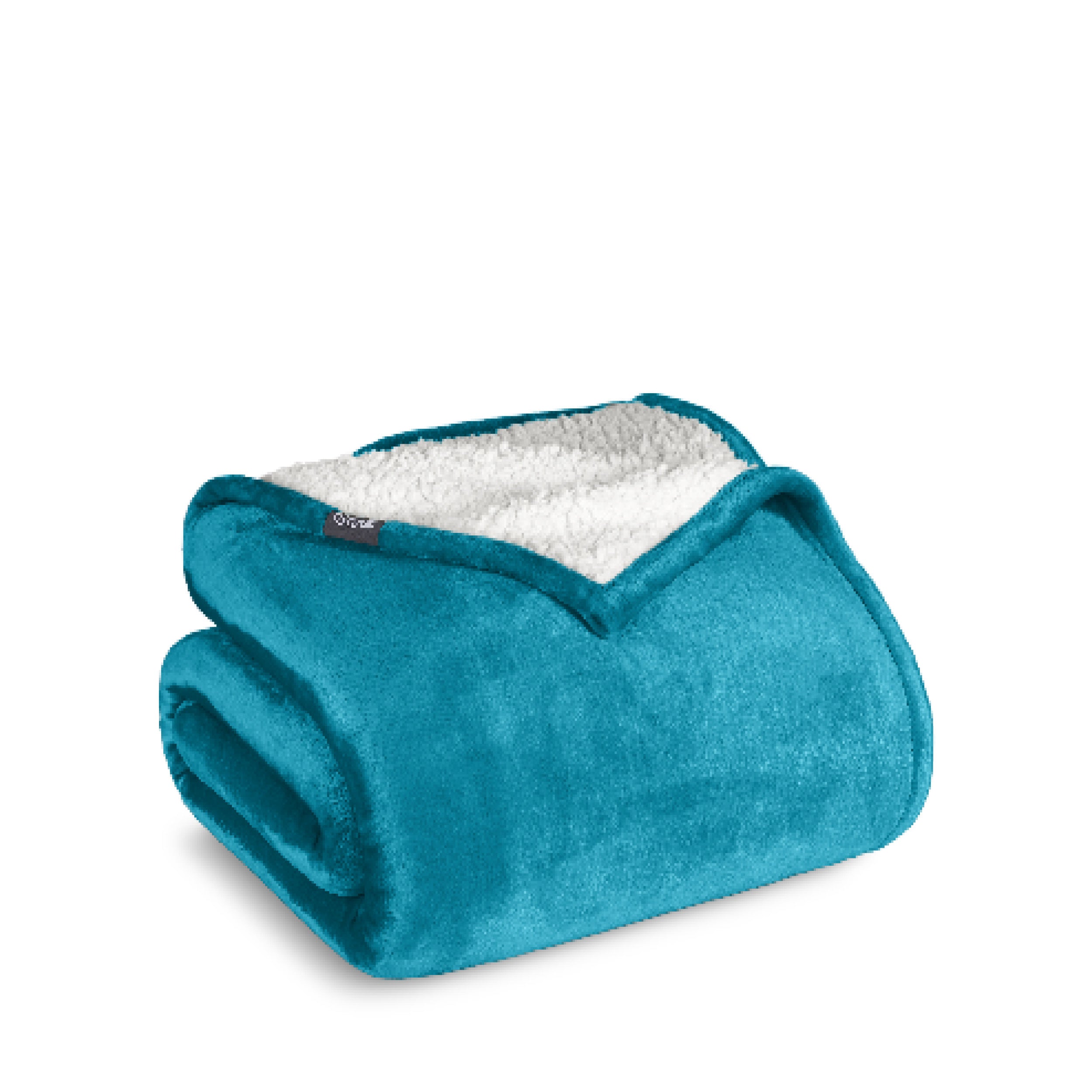 Sherpa blanket folded