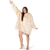 Person wearing a Bare Homey on a white background