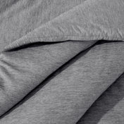 Close-up of comforter on a bed