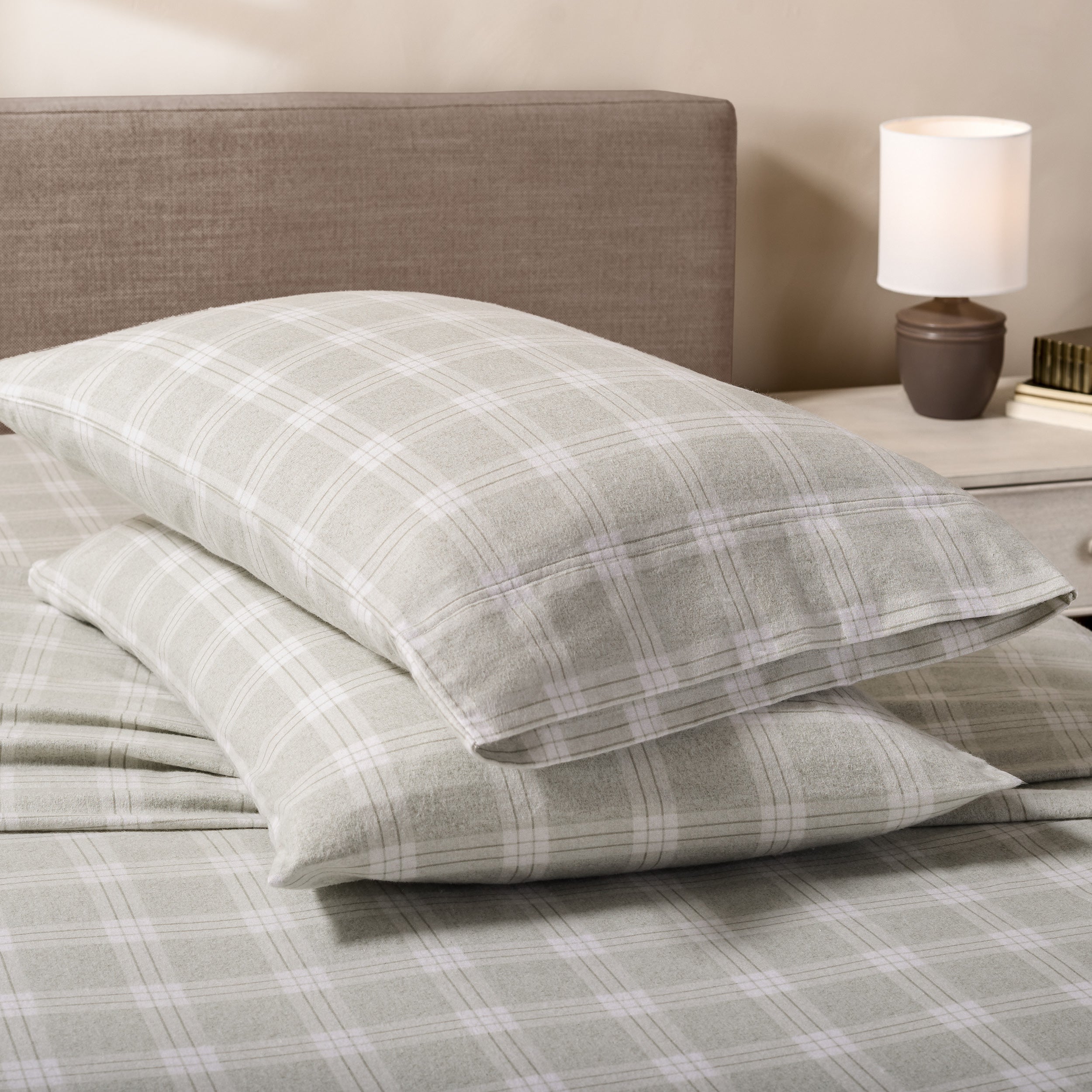 Print Cotton Flannel Sheet Set