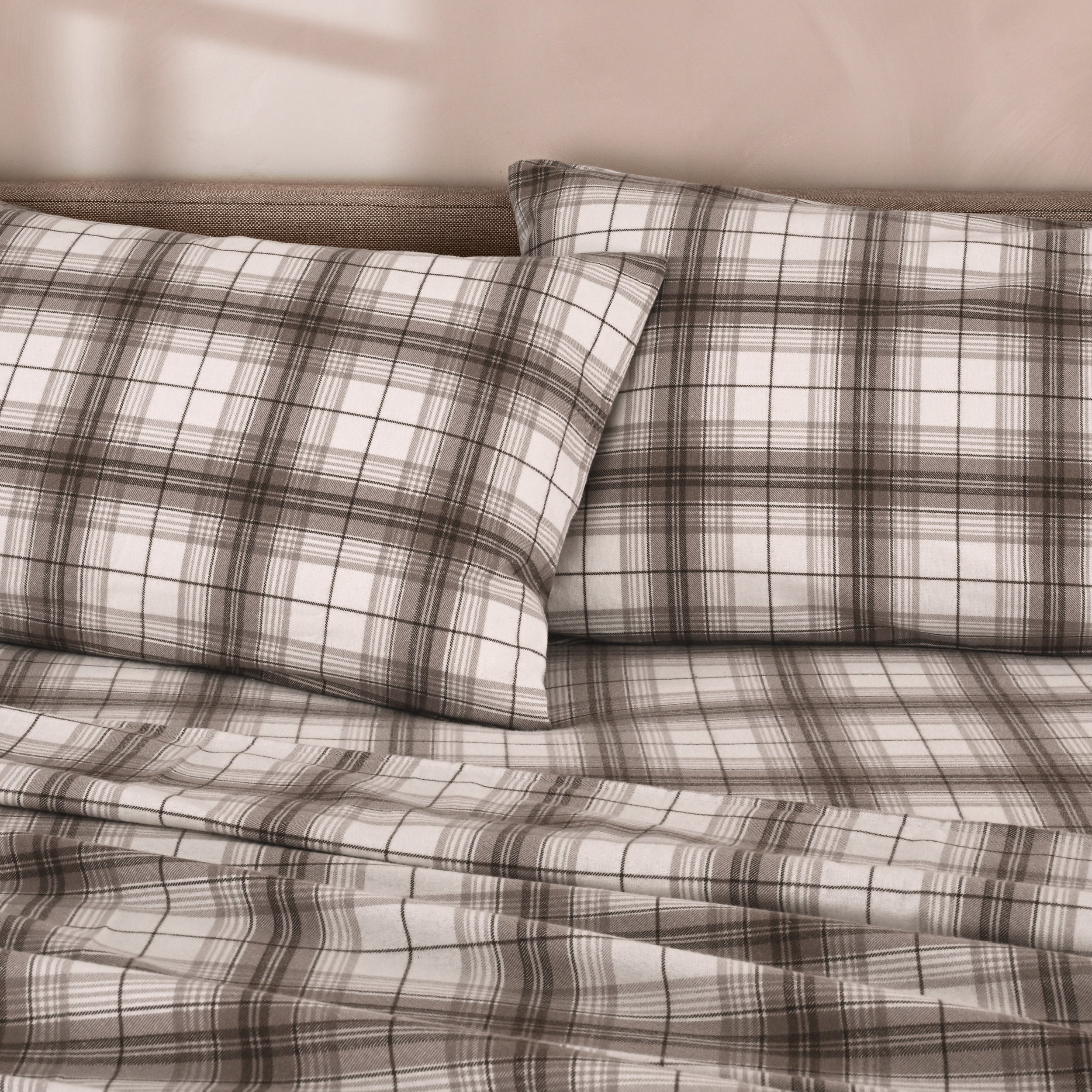 Print Flannel Sheet Set