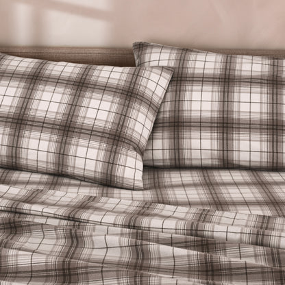 Print Flannel Sheet Set