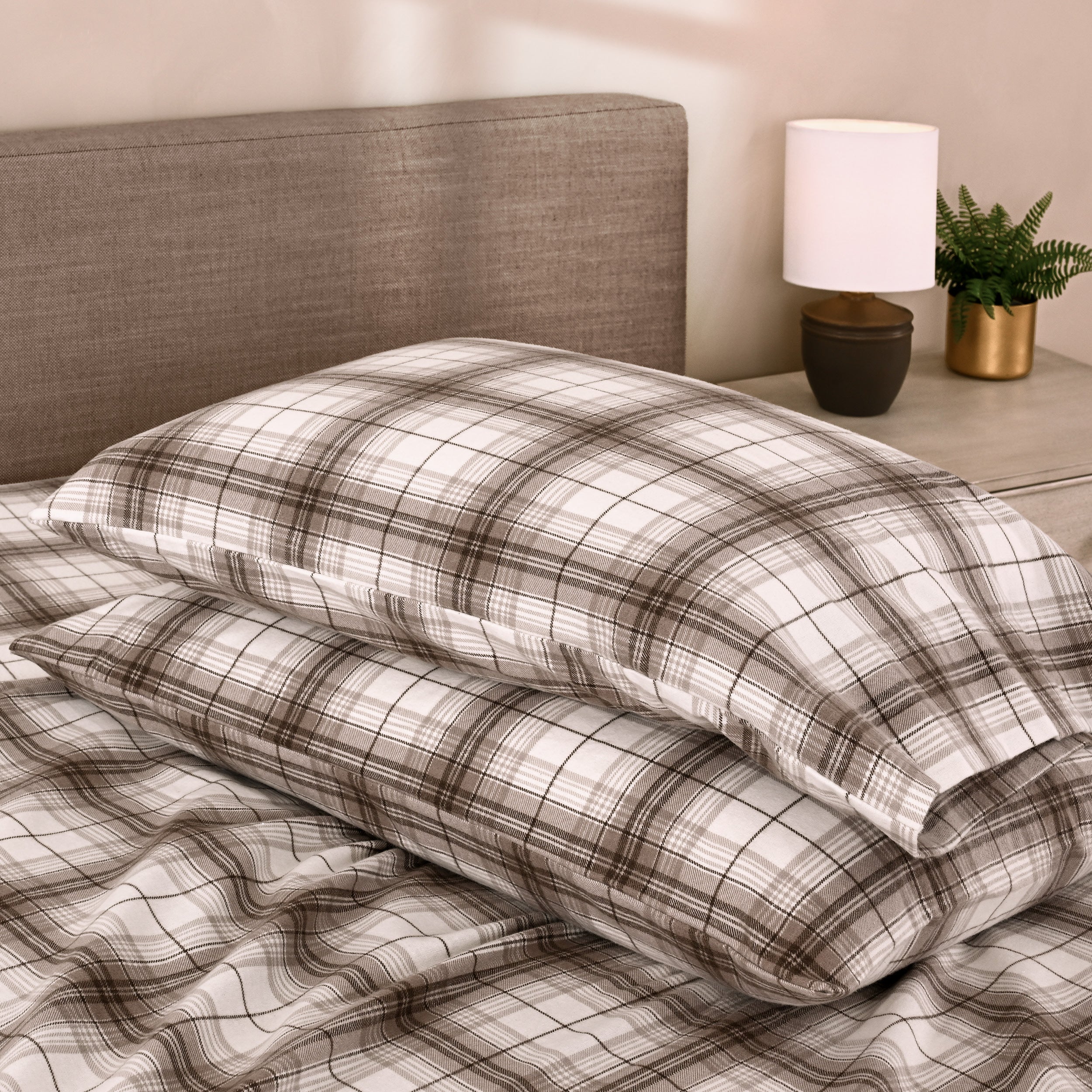 Print Flannel Sheet Set