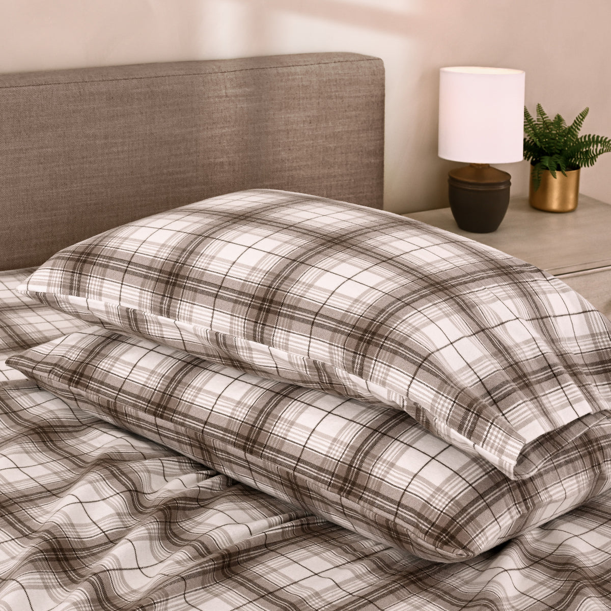 Print Flannel Sheet Set