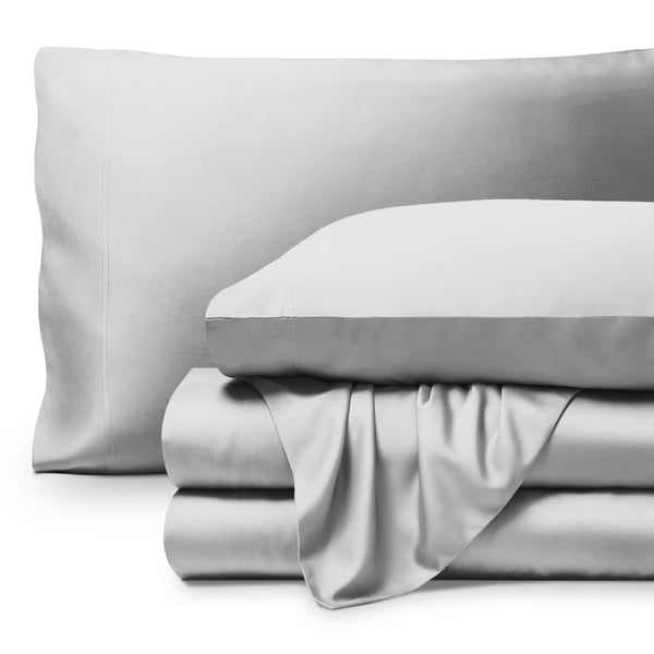 Bamboo Sheets folded and stacked neatly