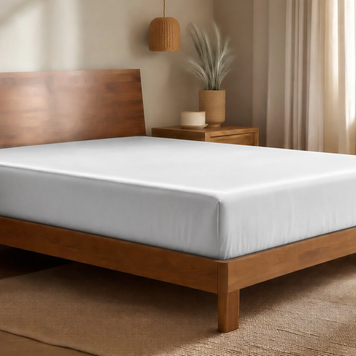 Rayon From Bamboo Fitted Sheet - Bare Home