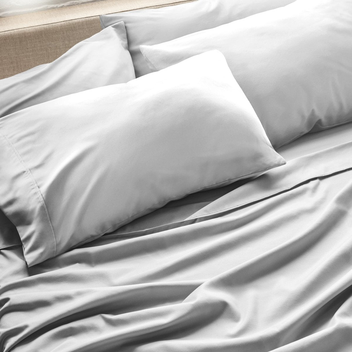 Ultra Soft Open End Pillowcase - 4 Pack - Bare Home - Pillowcases