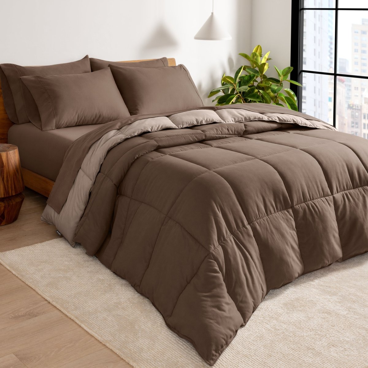 Ultra Soft Reversible Bed In A Bag - Bare Home - Bedding Bundle