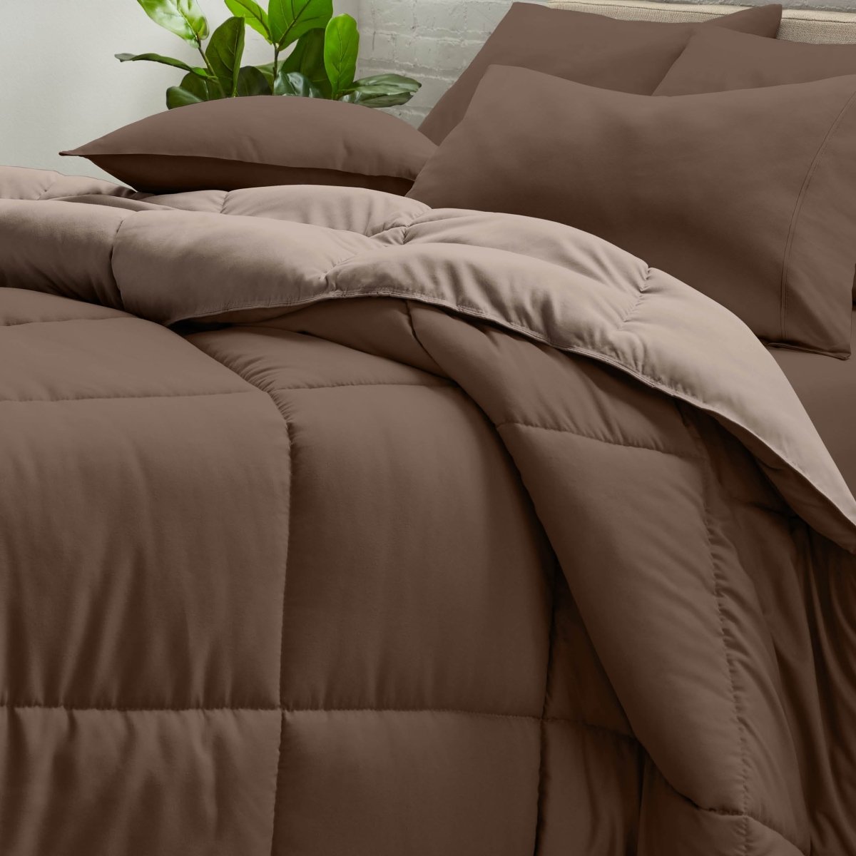Ultra Soft Reversible Bed In A Bag - Bare Home - Bedding Bundle