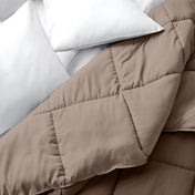 Comforter with a different color on each side