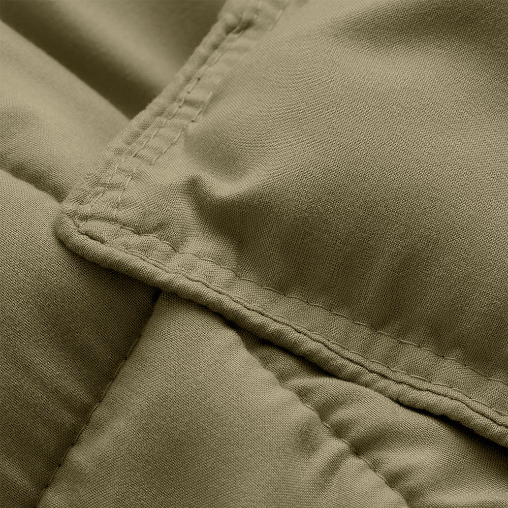 Sage Green Comforter Closeup