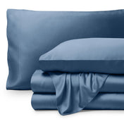 Bamboo Sheets folded and stacked neatly