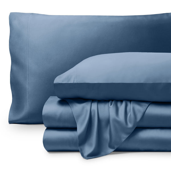 Bamboo Sheets folded and stacked neatly
