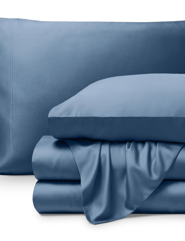 Bamboo Sheets folded and stacked neatly